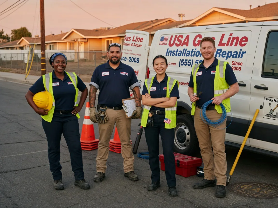 Gas Line Installation company in Nora, IL
